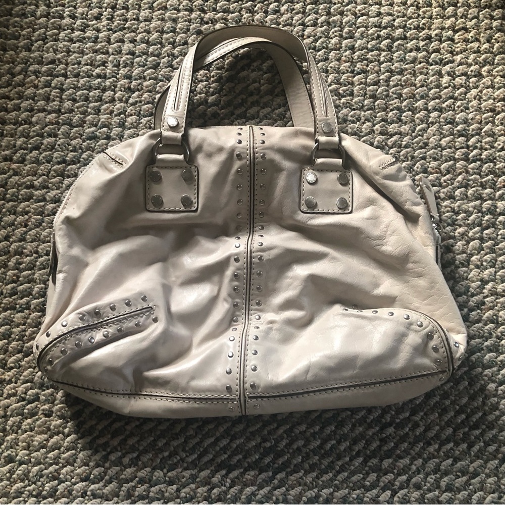 Cream Michael Kors Handbag